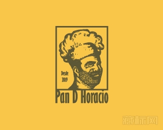 Pan D Horacio面包logo设计欣赏