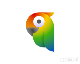 Parrot Mark鹦鹉logo设计欣赏