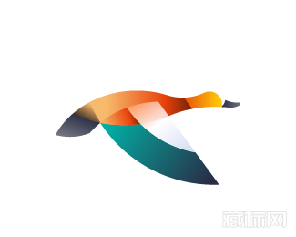 Ruddy Shelduck鸭子logo设计欣赏
