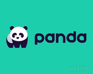 Panda熊猫logo设计欣赏