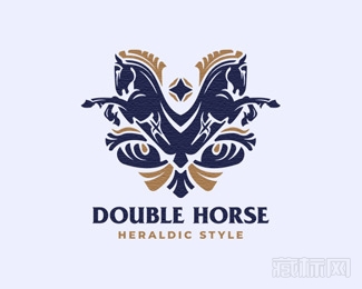 Double horse双马logo设计欣赏