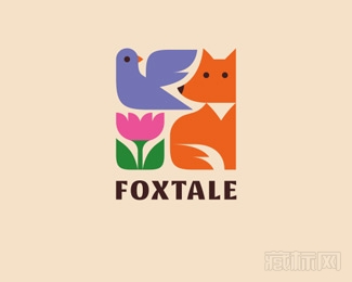 Foxtale標志設計欣賞
