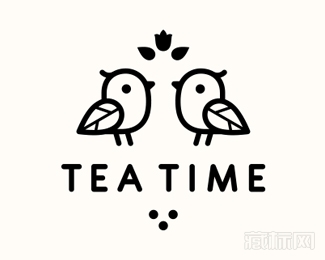 Tea Time下午茶时间logo设计欣赏