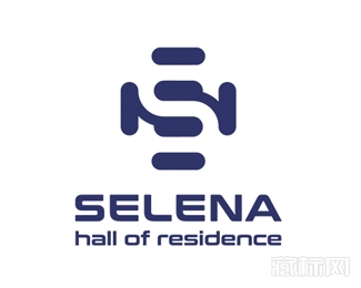 Selena hostel酒店logo设计欣赏