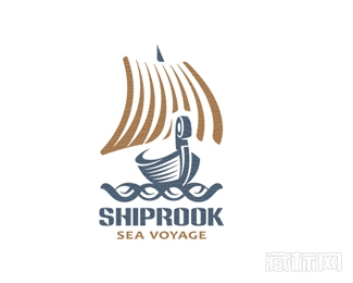 SHIPROOK海盗船logo设计欣赏