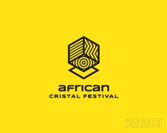 African Cristal festival非洲水晶logo設計欣賞