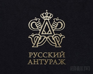 Russian entourage标志设计欣赏