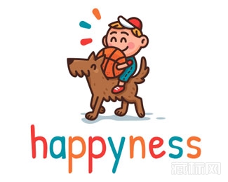 Happyness幸福感logo设计欣赏