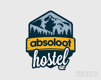 Absoloot Hostel QT森林博物馆logo设计欣赏