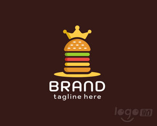 Royal Burger皇家汉堡徽标设计欣赏
