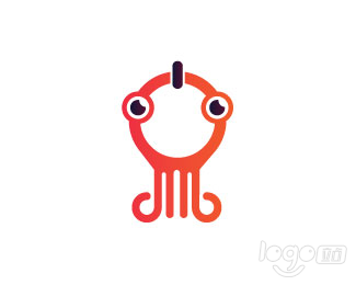 Power Squid鱿鱼标识设计欣赏