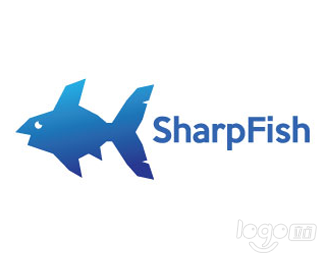 Sharp Fish锋利的鱼徽标设计欣赏