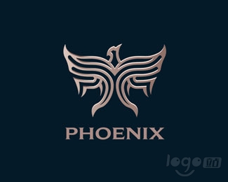 Phoenix 凤凰logo设计欣赏