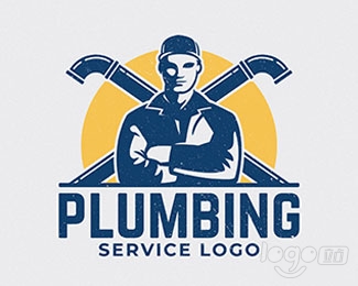 plumbing services 管道设施logo设计欣赏