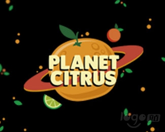 PLANET CITRUS水果店logo设计欣赏