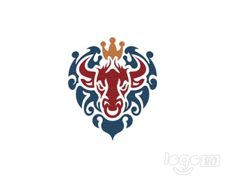 Heraldic Bull纹章公牛logo设计欣赏