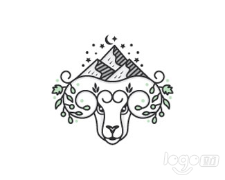 Natural Sheep天然綿羊logo設計欣賞