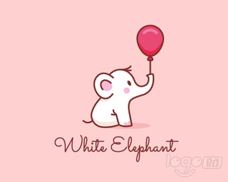 White Elephant 白象logo设计欣赏