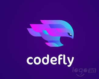 Codefly 昆蟲logo設計欣賞