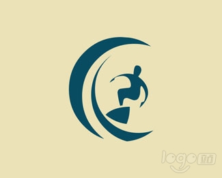 Surf 冲浪logo设计欣赏
