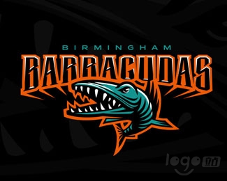 Barracudas 鱼logo设计欣赏