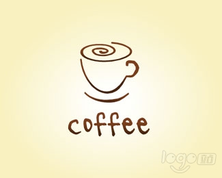 Coffee 咖啡店logo設計欣賞