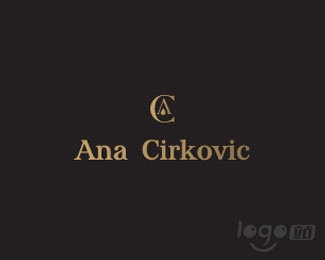 Ana Cirkovic logo设计欣赏