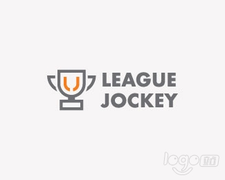 League Jockey联赛骑师logo设计欣赏