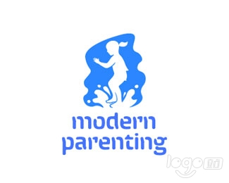 Modern Parenting育儿logo设计欣赏