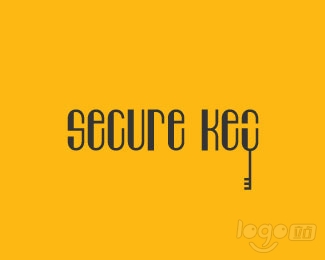 Secure Key安全钥匙logo设计欣赏
