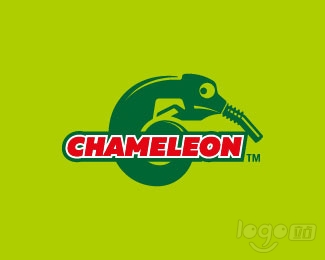 CHAMELEON加油站logo設計欣賞