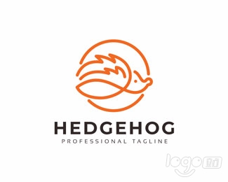 Hedgehog刺猬logo设计欣赏