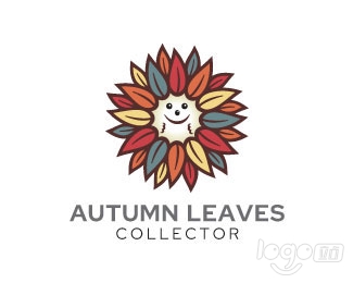 Autumn Leaves Collector秋叶logo设计欣赏