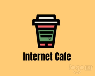 Internet Cafe咖啡logo設計欣賞