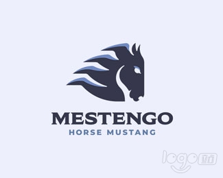 Mustang Horse馬logo設計欣賞