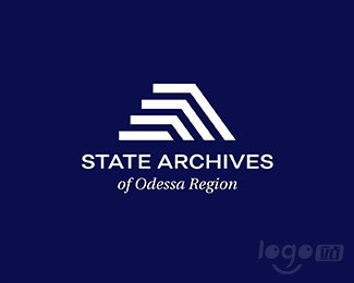 State Archive of Odessa Region档案馆logo设计欣赏