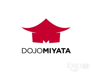 Dojo Miyata武馆logo设计欣赏