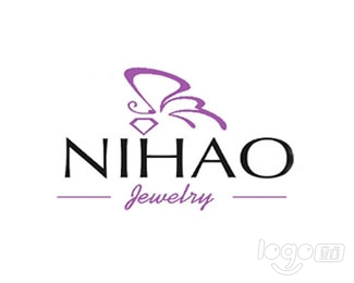 NI HAO尼豪珠宝logo设计欣赏