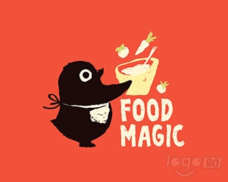 Food Magic美食魔术logo设计欣赏