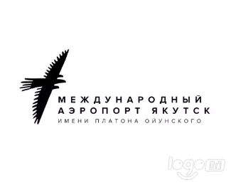 雅库茨克机场logo设计含义