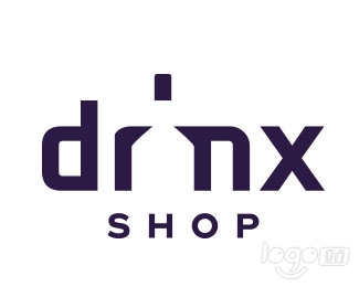 Drinx Shop商店logo設計欣賞