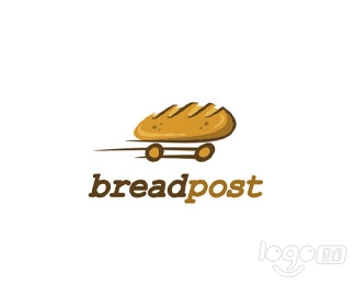 bread  post面包店logo设计欣赏