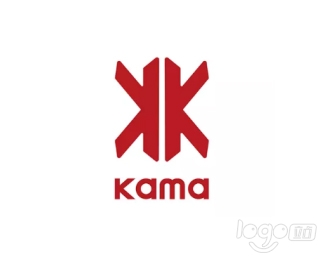 卡玛KAMA服饰logo设计欣赏