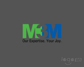 M3M logo設計欣賞