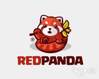 Red Panda logo设计欣赏