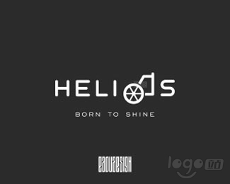 HELIOS直升機logo設計欣賞