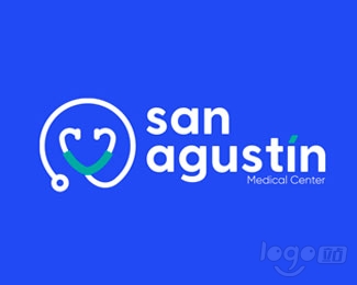Medical center San Agustín医疗中心logo设计欣赏