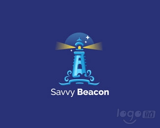 Savvy Beacon logo設計欣賞