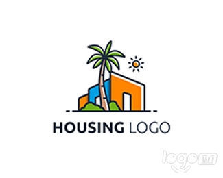 Housing客栈logo设计欣赏
