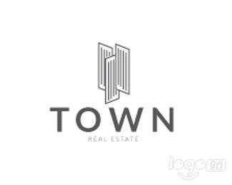 Town Real estate房產logo設計欣賞